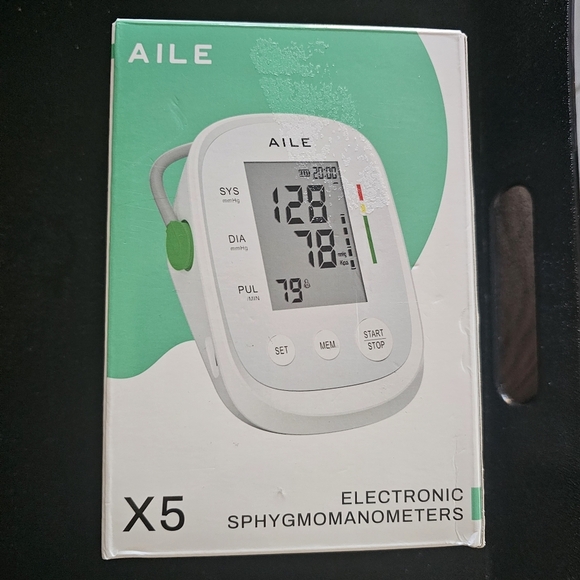 🆕AILE Blood Pressure Monitor Upper Arm with Large Cuff (8.7″–16.5″)💓 Open Box - Picture 3 of 3